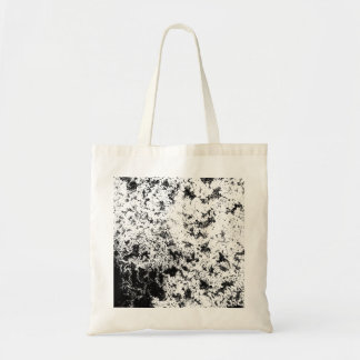 Tote Bag Formation de "nuages" Abstraits noirs et blancs