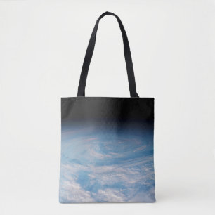 Tote Bag Formation De Nuages Circulaires Sur L'Océan Pacifi