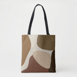 Tote Bag Formes Abstraites en terre cuite