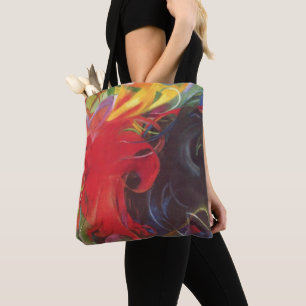 Tote Bag Formes de combat par Franz Marc, Art fin vintage