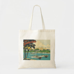 Tote Bag Fort Lauderdale Floride vintage années 1920