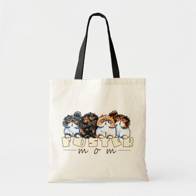 Tote Bag Foster Cat Maman (Devant)