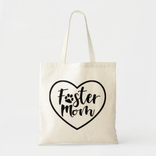 Tote Bag Foster Chien Maman Coeur