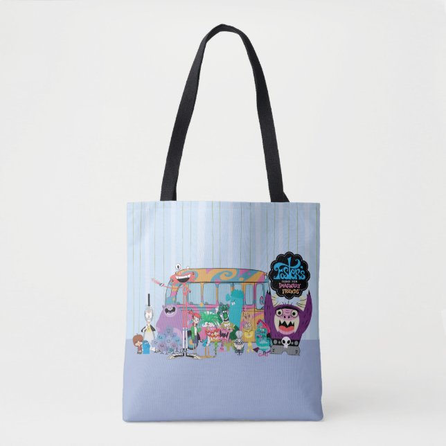 Tote Bag Foster's Home for Imaginary Friends | Bus scolaire (Devant)