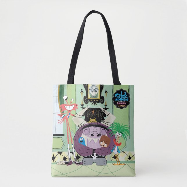 Tote Bag Foster's Home for Imaginary Friends | Groupe Hug (Devant)
