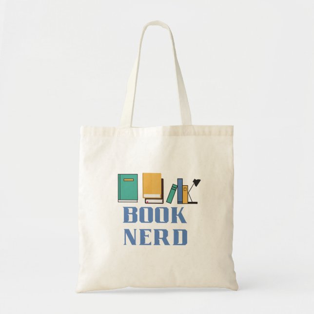 Tote Bag Fou de livres (Devant)