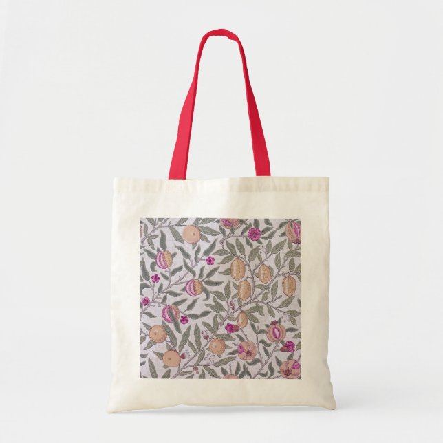Tote Bag Four Fruit, William Morris (Devant)
