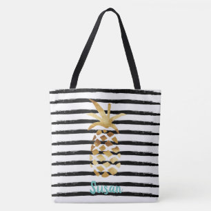 Tote Bag Fourre-tout à ananas et à pinces - Personnaliser