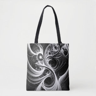 Tote Bag Fourre-tout Abstrait Mind Network