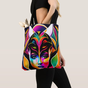 Tote Bag Fourre-tout afro-chic