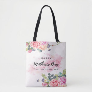 Tote Bag Fourre-tout-ally la meilleure maman : Bonne fête d
