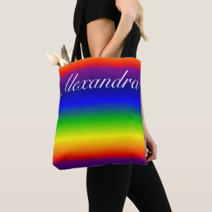 Tote Bag Fourre-tout - Arc-en-ciel prismatique