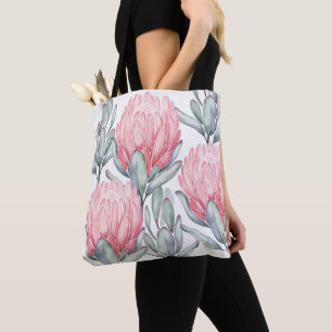 Tote Bag Fourre-tout aux fleurs charmantes et délicates.