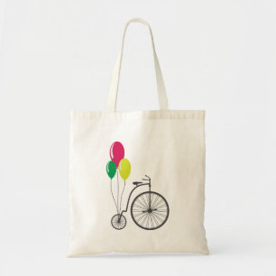 Tote Bag fourre-tout avec la rétro bicyclette avec des