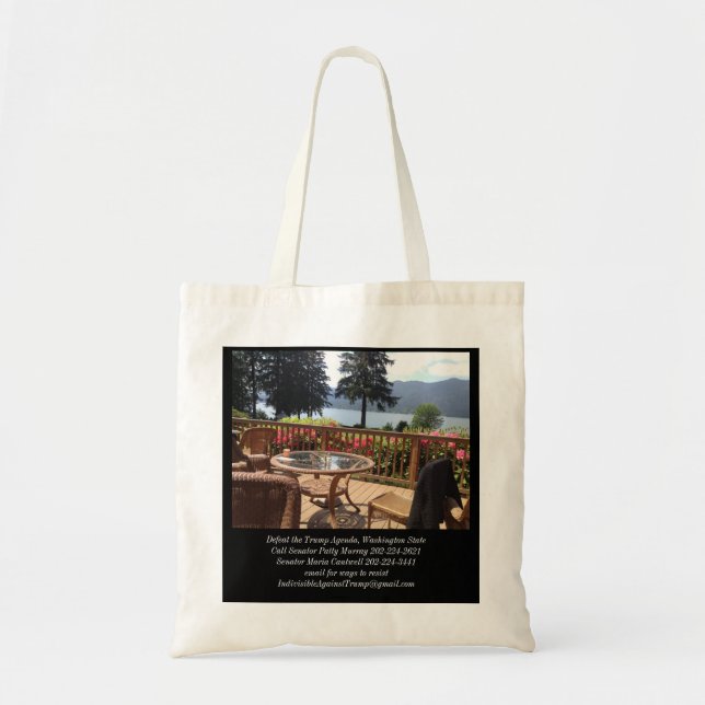 Tote Bag fourre-tout contre l'atout (Devant)
