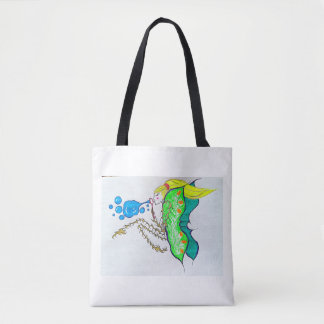 Tote Bag Fourre-tout de flux et de flamme