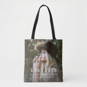 Tote Bag fourre-tout de graduation de type
