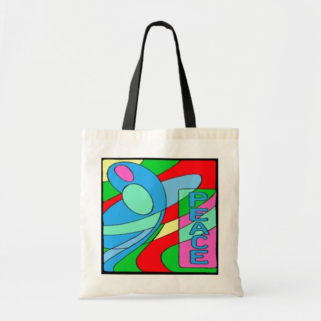 Tote Bag Fourre-tout de la paix (Devant)