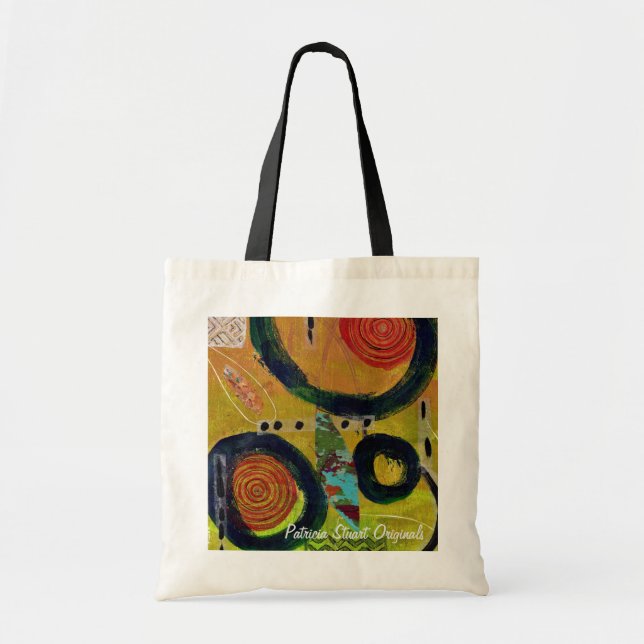 Tote Bag Fourre-tout de l'art Abstrait (Devant)