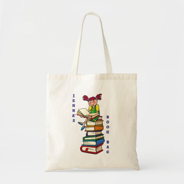 Tote Bag Fourre-tout de l'enfant mignon et du (Devant)