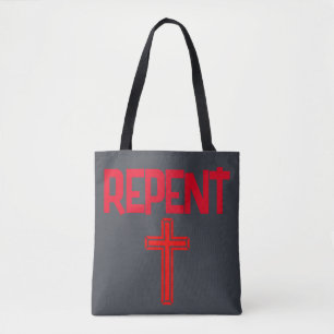 Tote Bag FOURRE-TOUT de l'épaule REPENT-SACRIFICE