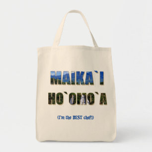 Tote Bag Fourre-tout de l'épicerie hawaïenne "Maika`i Ho`om