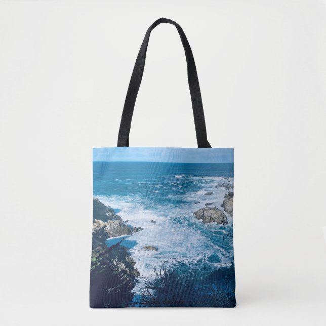 Tote Bag Fourre-tout de l'océan Pacifique (Devant)
