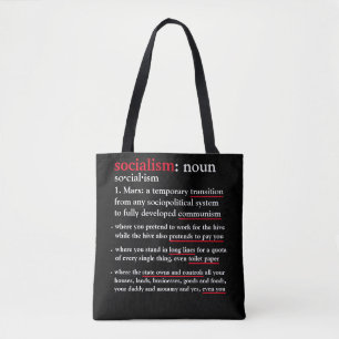 Tote Bag Fourre-tout définie par le socialisme