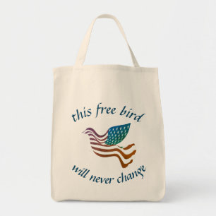 Tote Bag Fourre-tout d'épicerie d'oiseau gratuit