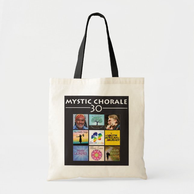 Tote Bag Fourre-tout du 30ème anniversaire - Graphique des  (Devant)