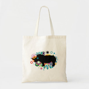 Tote Bag Fourre-tout du budget Abstrait de Rhino