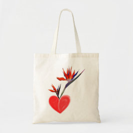 Tote Bag Fourre-tout Du Coeur Du Paradis Budget