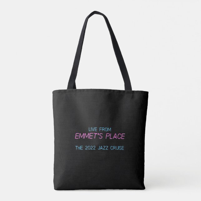 Tote Bag Fourre-tout - Emmet Cohen Trio 2022 Jazz Cruise (Dos)