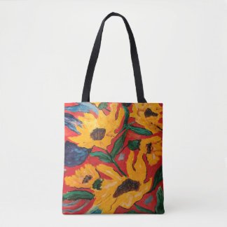Tote Bag fourre-tout en couleurs