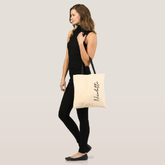 Tote Bag Fourre-tout esthétique simple personnalisée - Cust