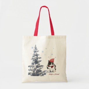 Tote Bag fourre-tout ; Felix, le chat, en janvier
