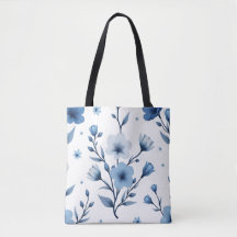 Fourre-tout florale tout-en-impression