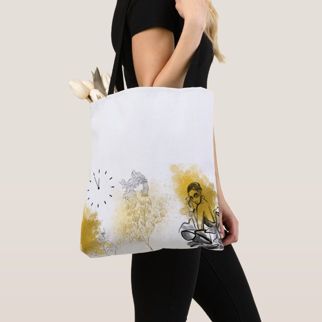 Tote Bag Fourre-tout glamor (De près)