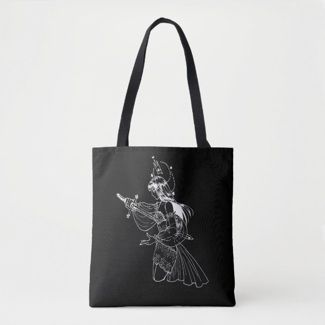 Tote Bag Fourre-tout guerrier (Devant)