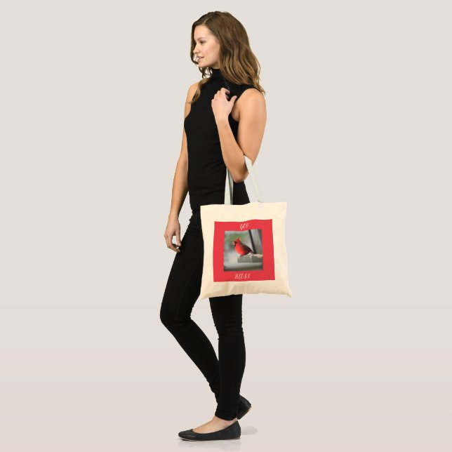 Tote Bag Fourre-tout inspirant (Devant (modèle))