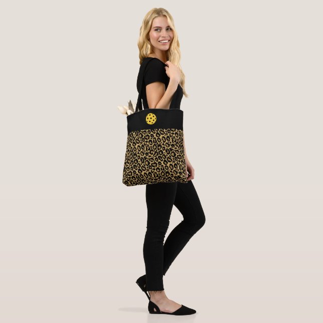 Tote Bag Fourre-tout Leopard (Sur le modèle)