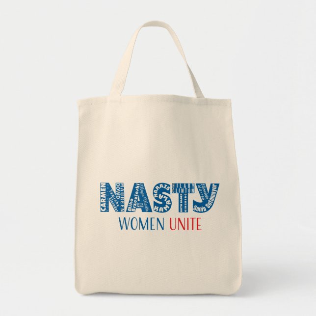 Tote Bag Fourre-tout, les femmes malveillantes unissent (Devant)