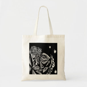Tote Bag Fourre-tout observé étoilé