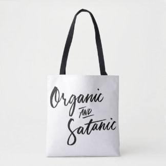 Tote Bag Fourre-tout organique et satanique