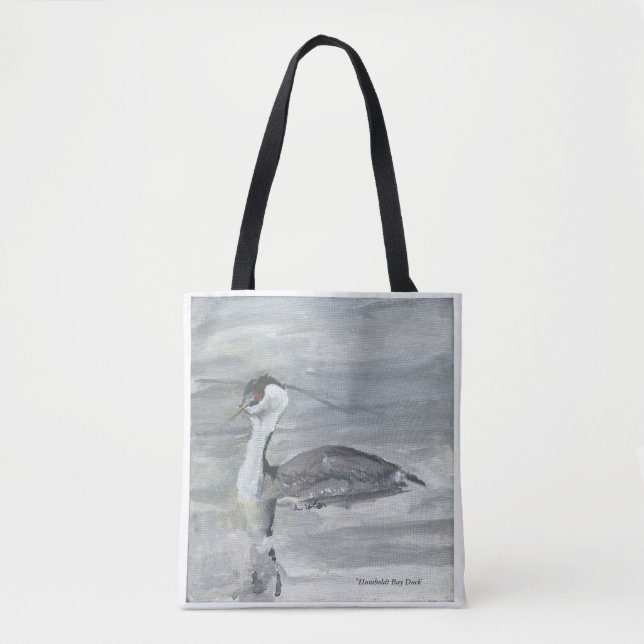 Tote Bag Fourre-tout, partout, "canard de baie de (Devant)