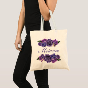 Tote Bag Fourre-tout personnalisée - Flore botanique ultra
