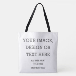 Tote Bag Fourre-tout personnalisée sur toute impression - C