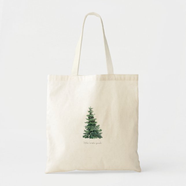 Tote Bag Fourre-tout Pine Tree (Devant)