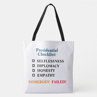 Tote Bag fourre-tout politique, Fourre-tout anti-Trump