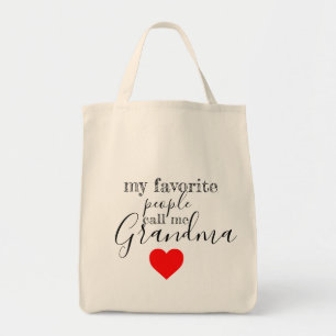 Tote Bag Fourre-tout préféré de la grand-maman